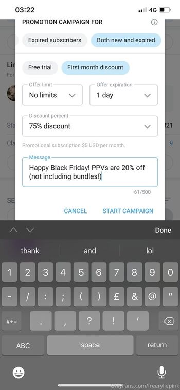 Full leaked Freeryliepink private photo