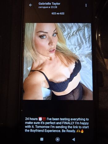 Full leaked Gabrielle taylor private photo