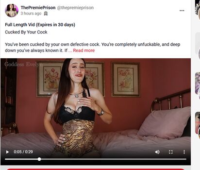 Full leaked Goddessevelynx private photo