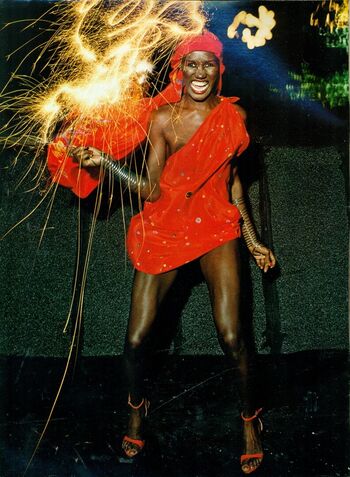 Full leaked Grace jones private photo