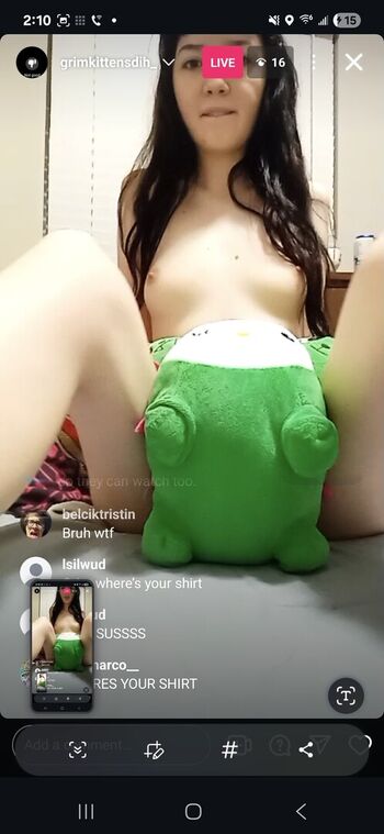 Full leaked Grimkitten private photo