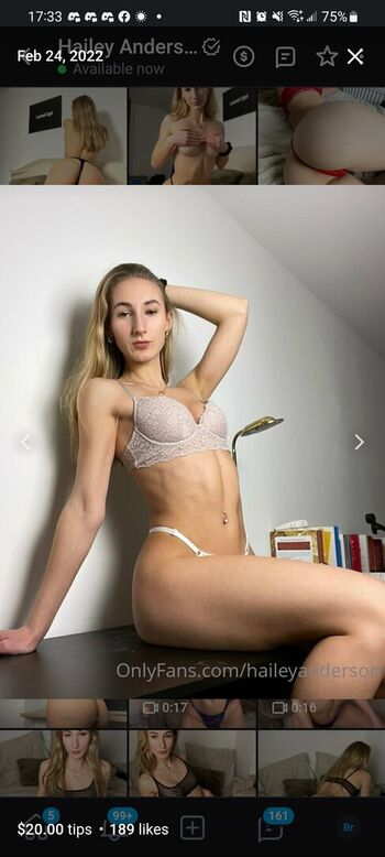Full leaked Hailey anderson private photo