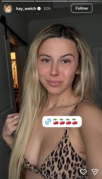 Full leaked Hailey welch private photo