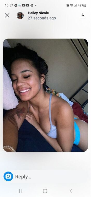 Full leaked Haileynicle private photo