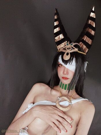 Full leaked Hakune cos private photo