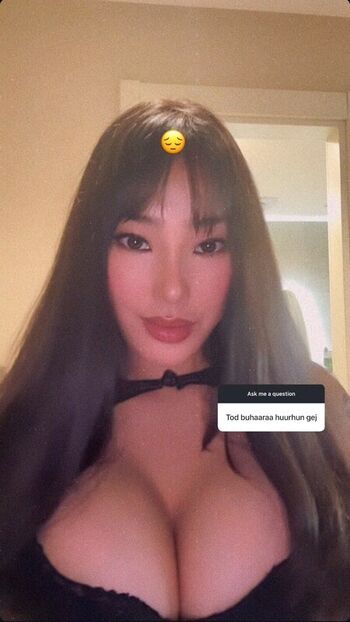 Full leaked Haliun b page private photo