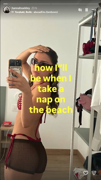 Full leaked Hannah saddey private photo