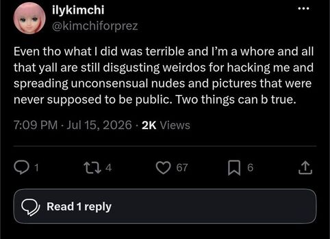 Full leaked Ilykimchi private photo