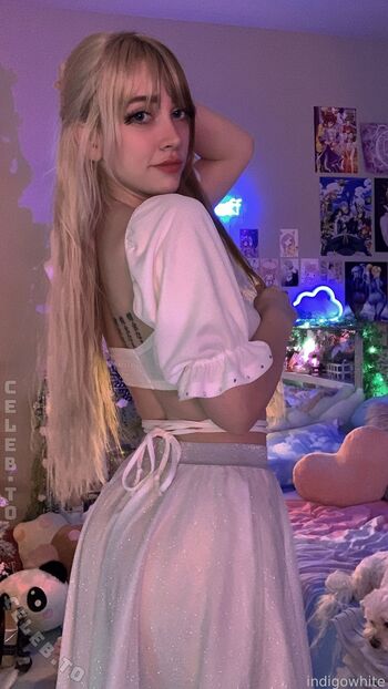Full leaked Indigo white private photo