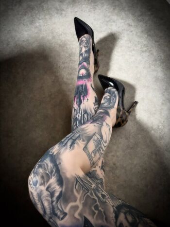 Full leaked Inked feet page private photo