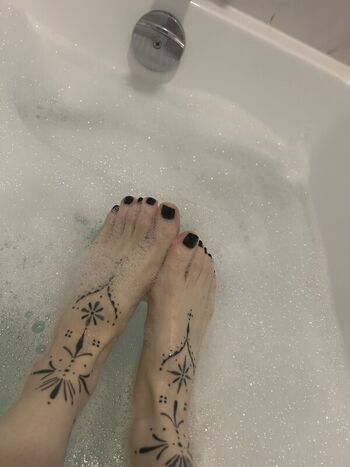 Full leaked Inked feet page private photo