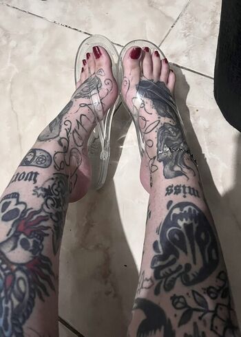Full leaked Inked feet page private photo