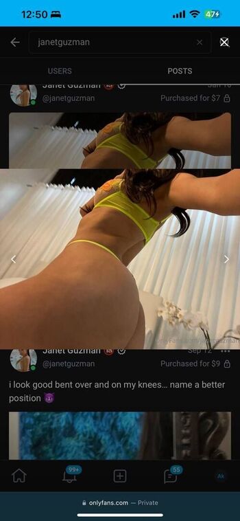 Full leaked Janet guzman  page private photo