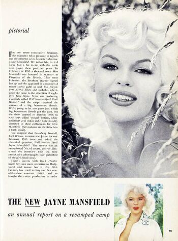 Full leaked Jayne mansfield private photo