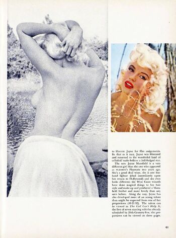Full leaked Jayne mansfield private photo