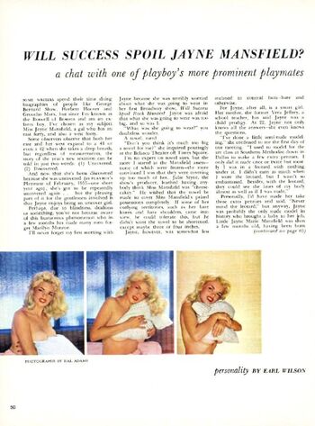 Full leaked Jayne mansfield private photo