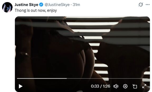 Full leaked Justine skye private photo