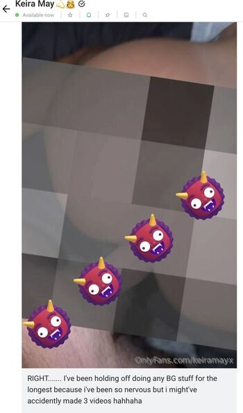 Full leaked Keiramayx private photo