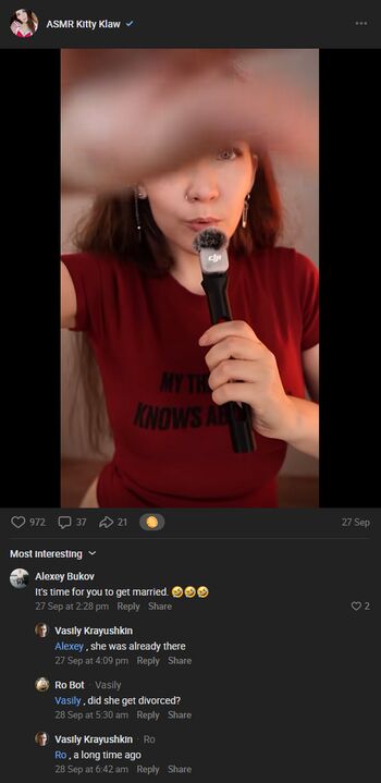Full leaked Kittyklaw private photo