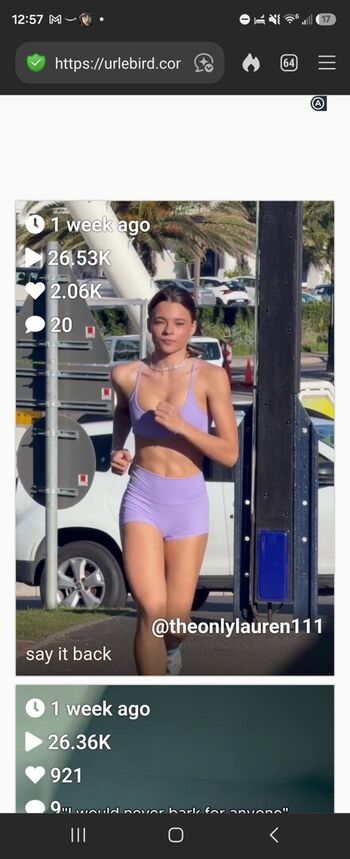 Full leaked Lauren lee private photo