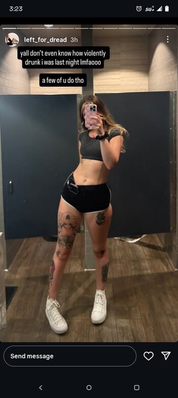 Full leaked Left fordread page private photo