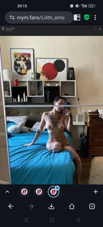 Full leaked Lilith emo private photo