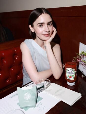 Full leaked Lily collins page private photo