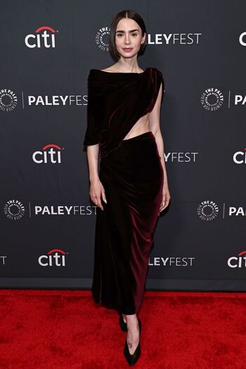 Full leaked Lily collins page private photo