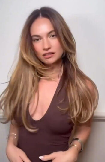 Full leaked Lily james page private photo