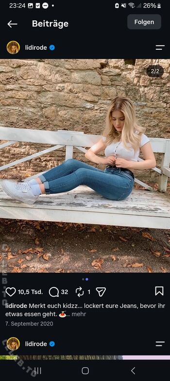 Full leaked Lina rode private photo