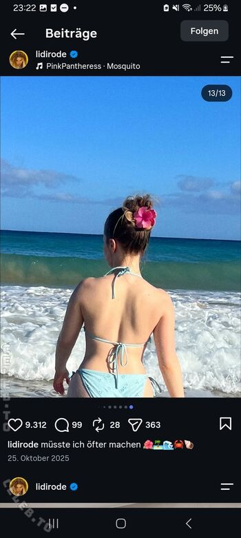 Full leaked Lina rode private photo