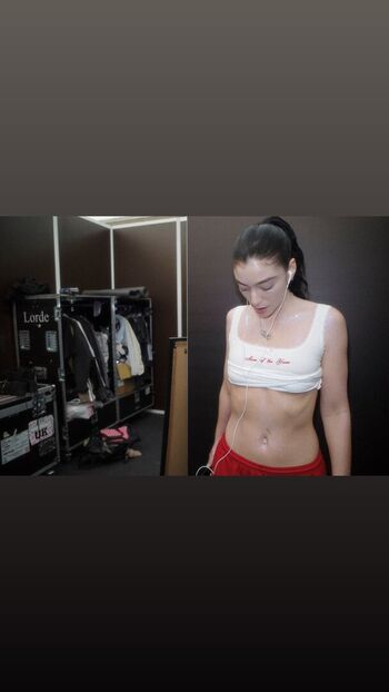 Full leaked Lorde private photo