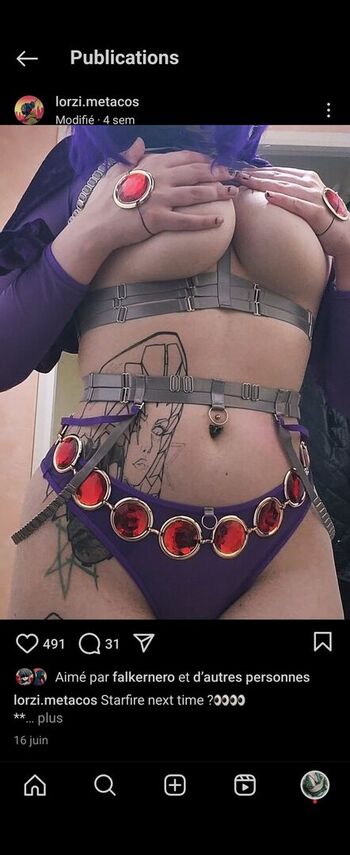 Full leaked Lorzi geekette private photo