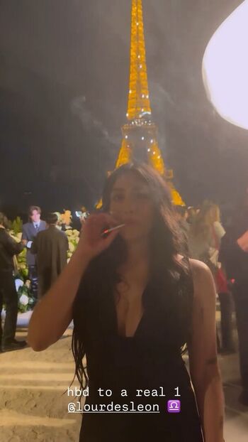 Full leaked Lourdes leon private photo