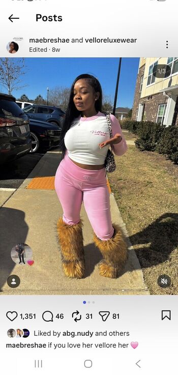 Full leaked Maebreshae private photo