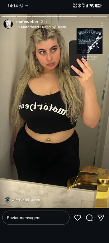 Full leaked Mafeweber private photo