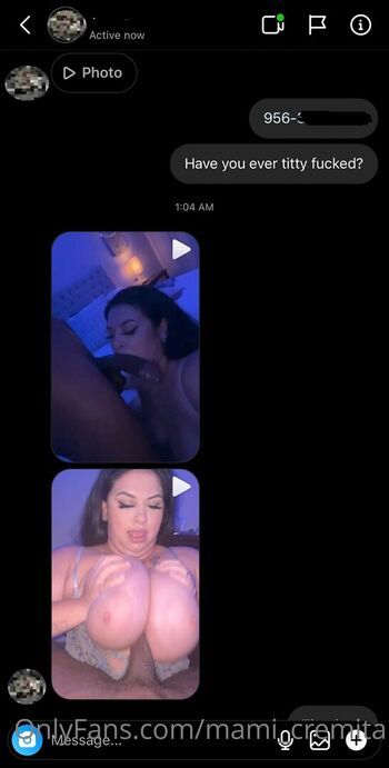 Full leaked Mami cremita private photo