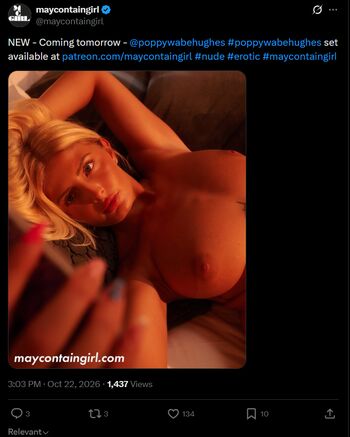 Full leaked Maycontaingirl private photo