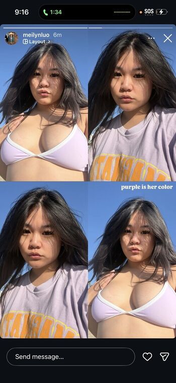 Full leaked Meilynluo private photo