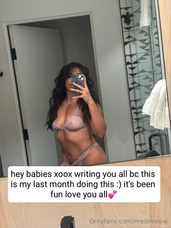 Full leaked Meliimeow private photo