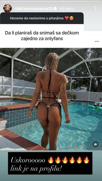 Full leaked Milica dabovic private photo