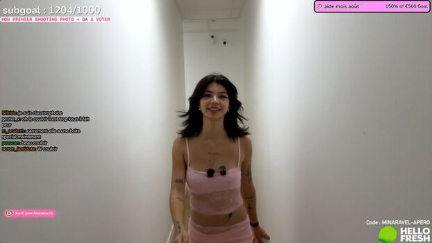 Full leaked Minaravel private photo