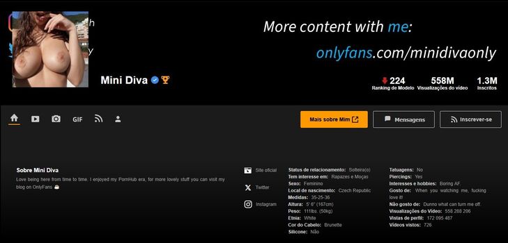 Full leaked Mini diva private photo