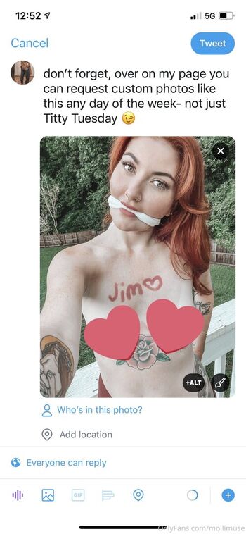 Full leaked Mollimuse private photo
