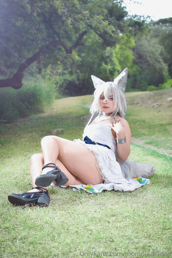 Full leaked Momoiro cosplay private photo