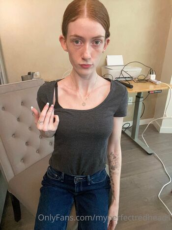 Full leaked Myperfectredhead private photo