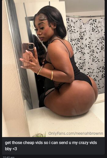 Full leaked Neenah brown private photo