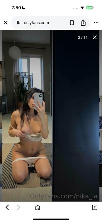 Full leaked Nika la private photo