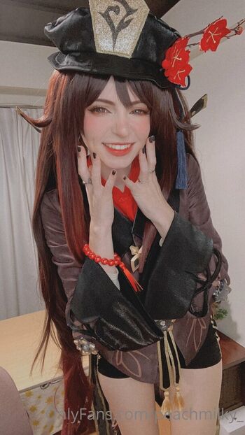 Full leaked Peach milky private photo