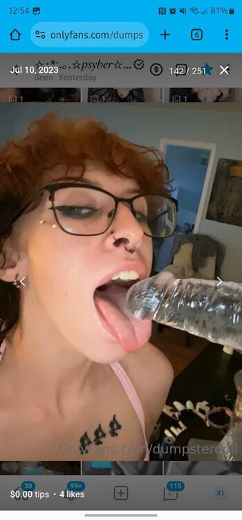 Full leaked Psyberdoll private photo